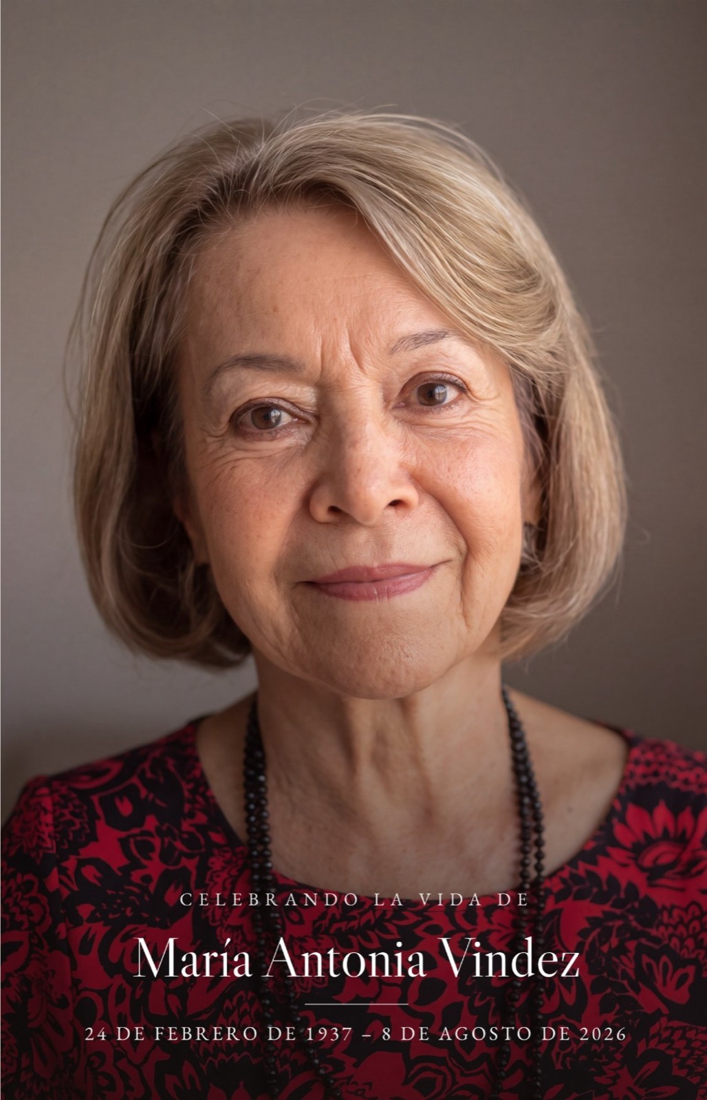 Maria Antonia Vindez